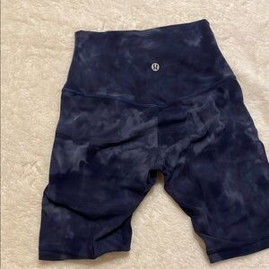 lululemon athletica Midnight Blue Bike Shorts
